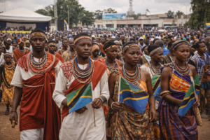 Modern Nyamwezi cultural celebration in Tanzania